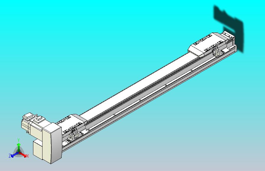皮带直线轴双滑块型TPA-GCBS-50-P42-L200-RU-M10-N3