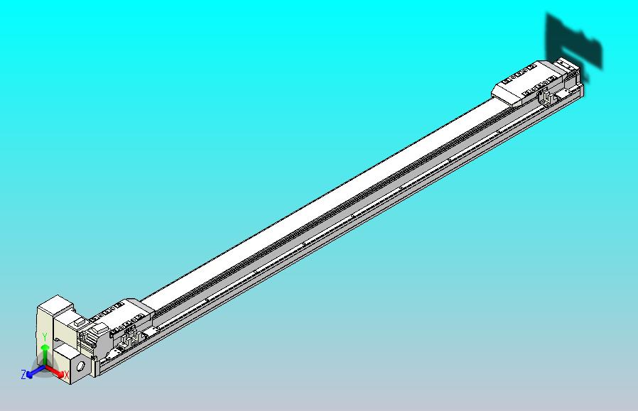 皮带直线轴双滑块型TPA-GCBS-50-P42-L350-LU-M10-N3