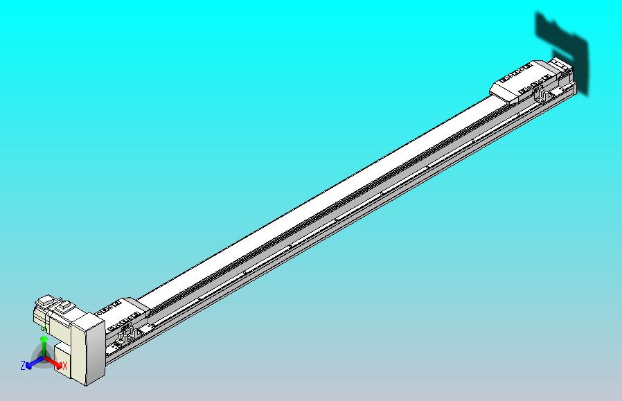 皮带直线轴双滑块型TPA-GCBS-50-P42-L375-RU-M10-N3