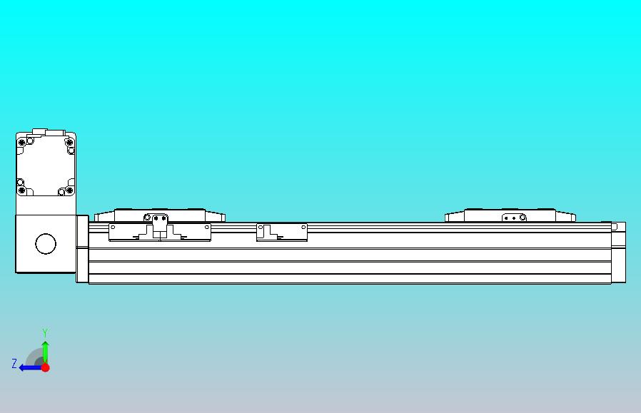 皮带直线轴双滑块型TPA-GCBS-80-P60-L100-LU-M20-N3
