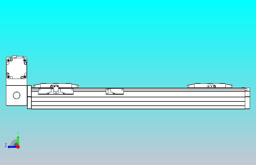 皮带直线轴双滑块型TPA-GCBS-80-P60-L150-LU-M20-N3