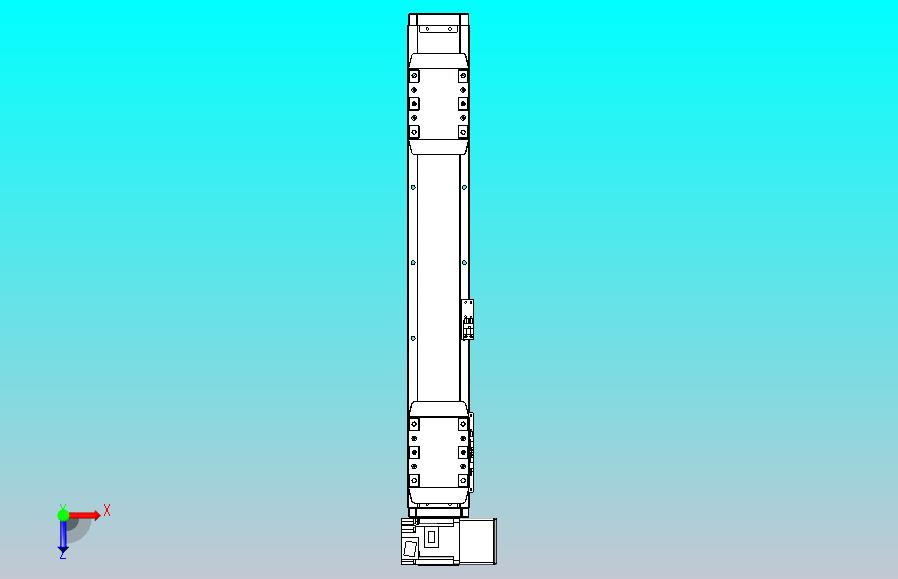 皮带直线轴双滑块型TPA-GCBS-80-P60-L150-RU-M20-N3
