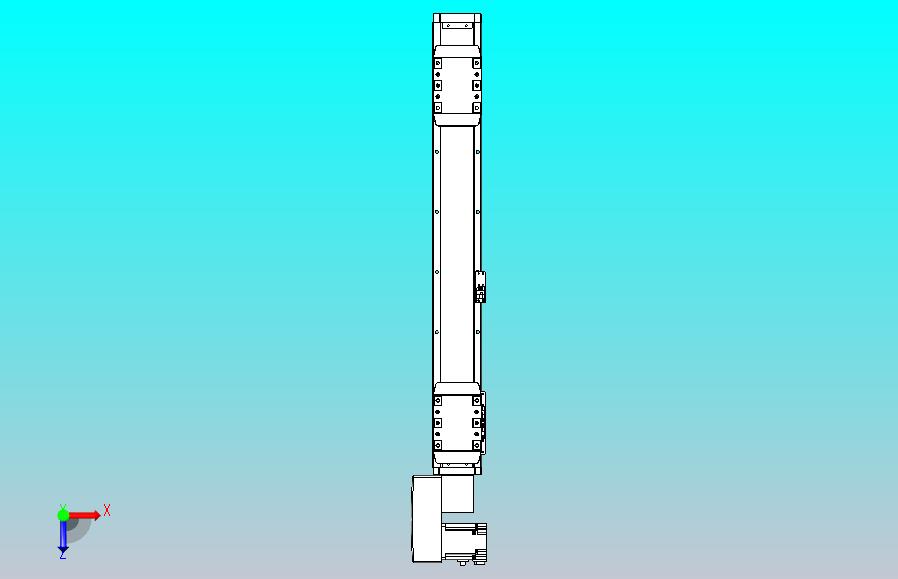 皮带直线轴双滑块型TPA-GCBS-80-P60-L200-QL-M20-N3
