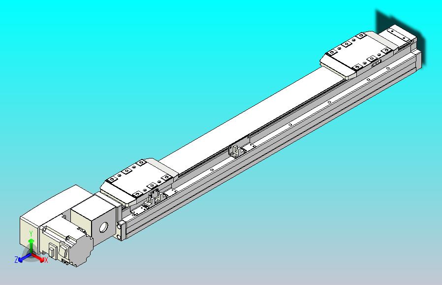 皮带直线轴双滑块型TPA-GCBS-80-P60-L200-QL-M20-N3