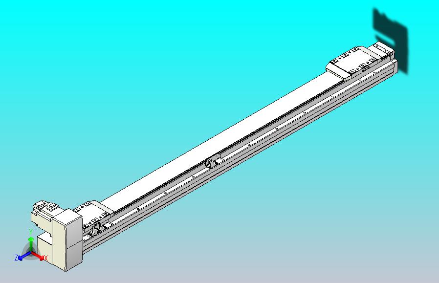 皮带直线轴双滑块型TPA-GCBS-80-P60-L400-RU-M20-N3