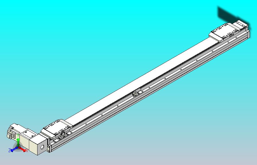 皮带直线轴双滑块型TPA-GCBS-80-P60-L450-DR-M20-N3
