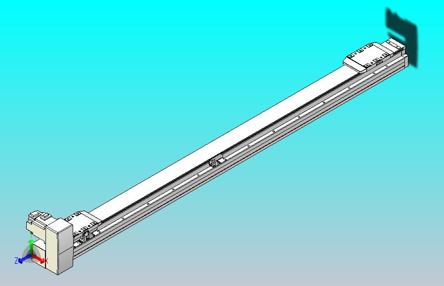 皮带直线轴双滑块型TPA-GCBS-80-P60-L500-RU-M20-N3