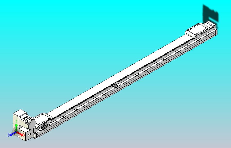 皮带直线轴双滑块型TPA-GCBS-80-P60-L550-LU-M20-N3