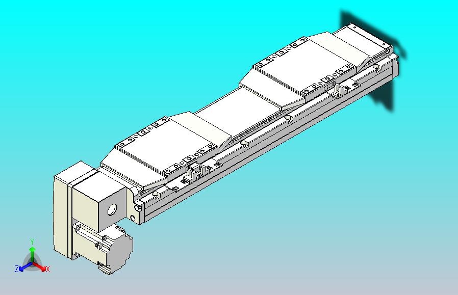 皮带直线轴双滑块型TPA-GCBS-120-P70-L50-LP-M20-N3