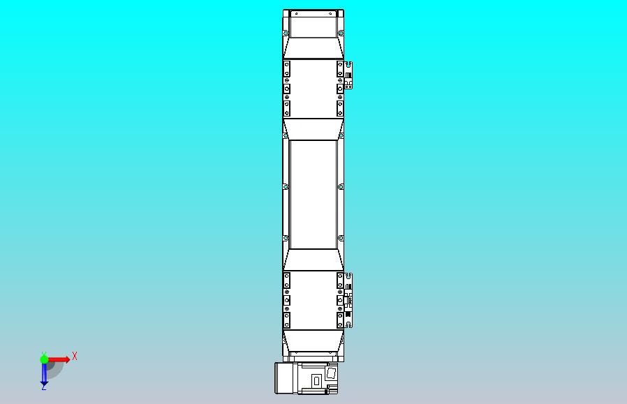 皮带直线轴双滑块型TPA-GCBS-120-P70-L100-LU-M20-N3