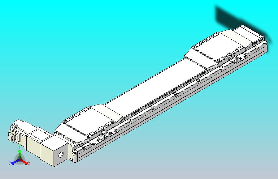 皮带直线轴双滑块型TPA-GCBS-120-P70-L175-DR-M20-N3
