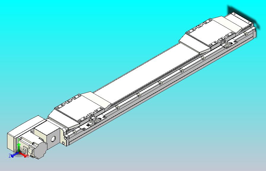 皮带直线轴双滑块型TPA-GCBS-120-P70-L200-QL-M20-N3