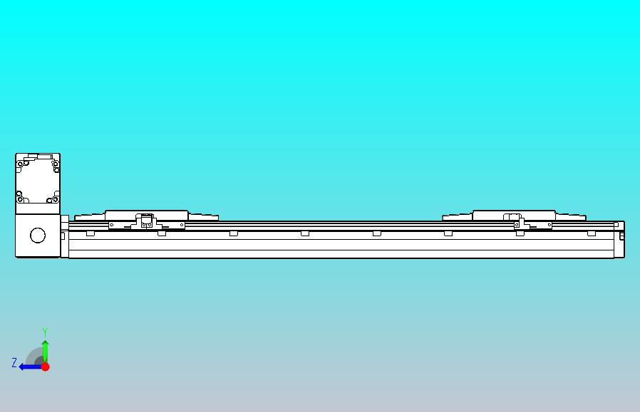 皮带直线轴双滑块型TPA-GCBS-120-P70-L150-LU-M20-N3