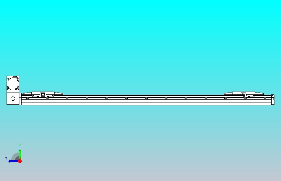 皮带直线轴双滑块型TPA-GCBS-120-P70-L400-LU-M20-N3