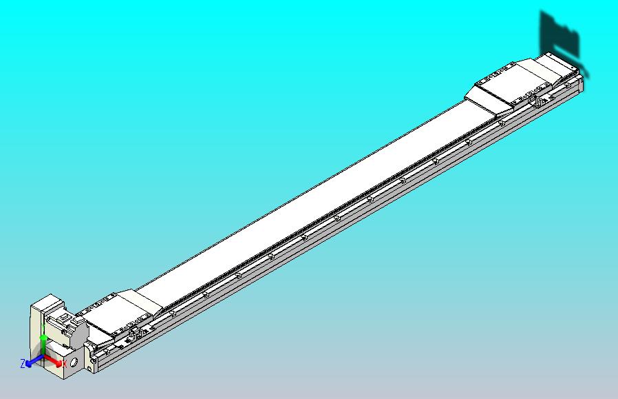皮带直线轴双滑块型TPA-GCBS-120-P70-L500-LU-M20-N3