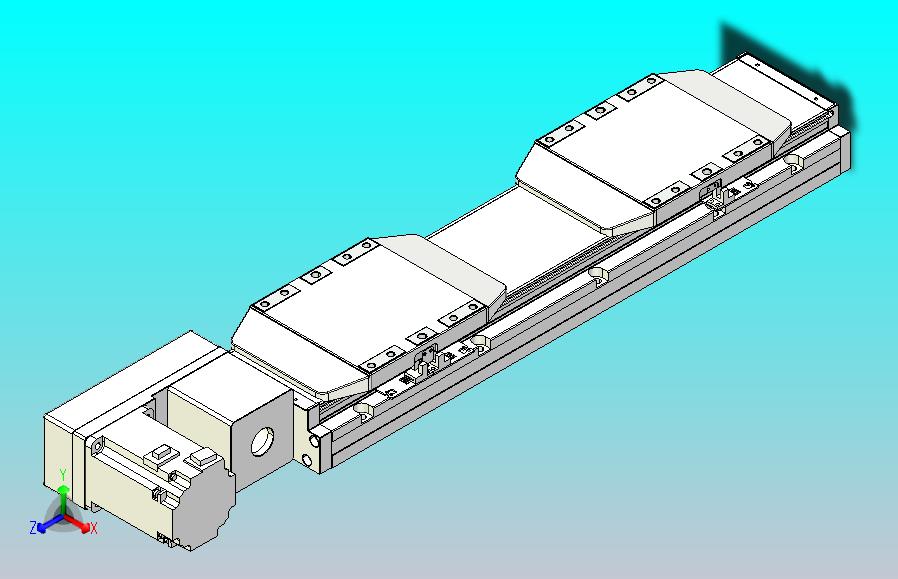 皮带直线轴双滑块型TPA-GCBS-150-P80-L50-QL-M75-N3