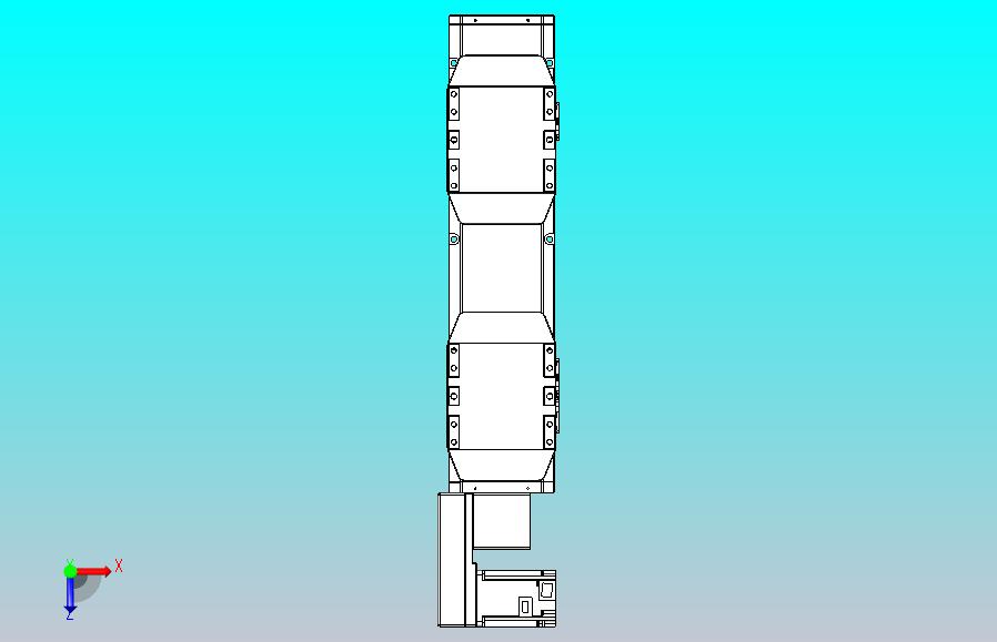皮带直线轴双滑块型TPA-GCBS-150-P80-L50-QL-M75-N3