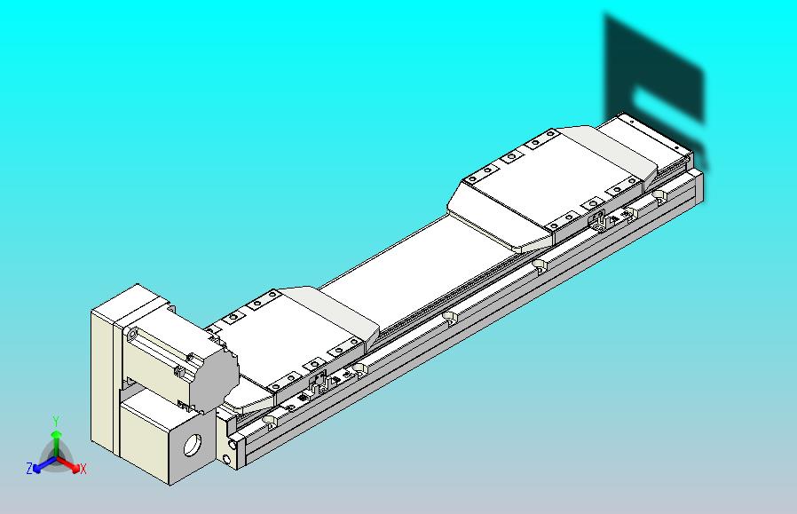 皮带直线轴双滑块型TPA-GCBS-150-P80-L100-LU-M75-N3