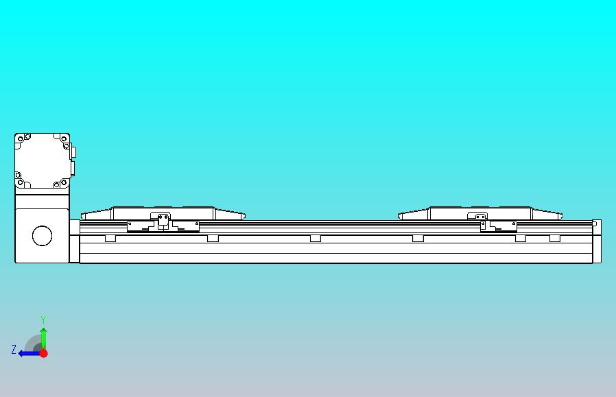 皮带直线轴双滑块型TPA-GCBS-150-P80-L100-LU-M75-N3
