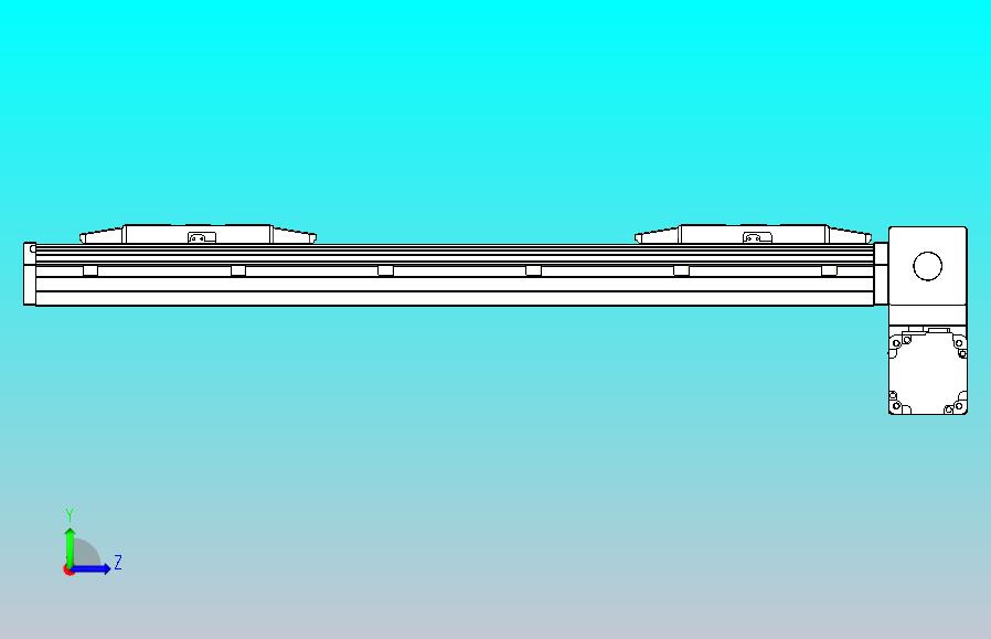 皮带直线轴双滑块型TPA-GCBS-150-P80-L150-RP-M75-N3