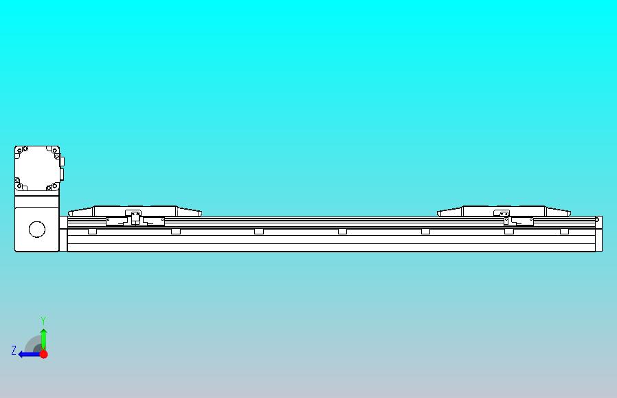 皮带直线轴双滑块型TPA-GCBS-150-P80-L200-LU-M75-N3
