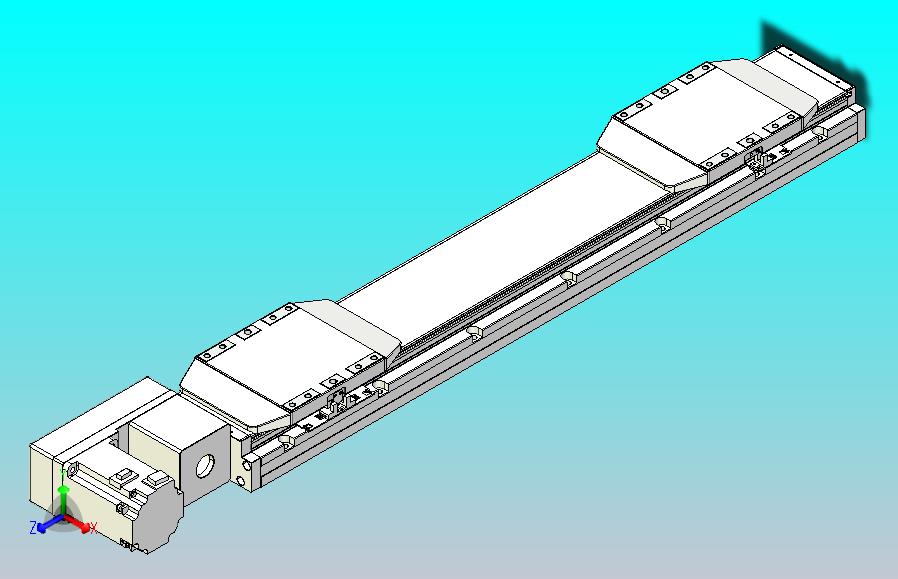 皮带直线轴双滑块型TPA-GCBS-150-P80-L200-QL-M75-N3