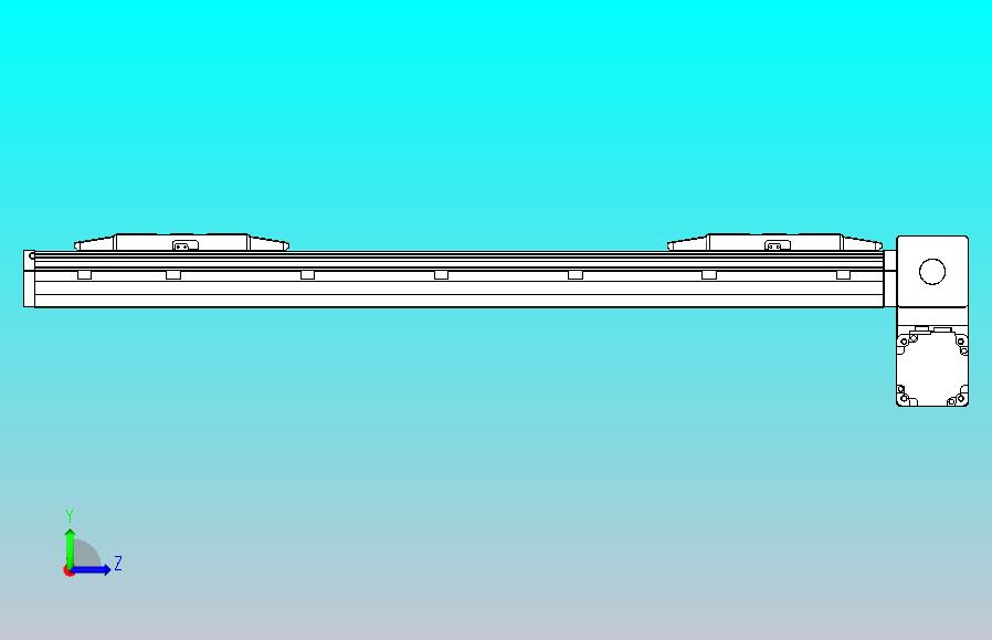 皮带直线轴双滑块型TPA-GCBS-150-P80-L200-RP-M75-N3