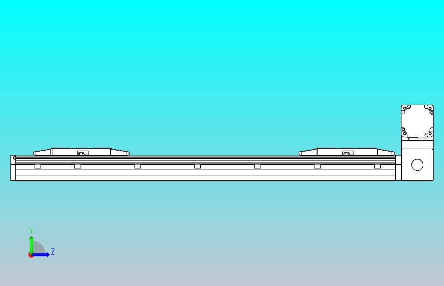 皮带直线轴双滑块型TPA-GCBS-150-P80-L200-RU-M75-N3