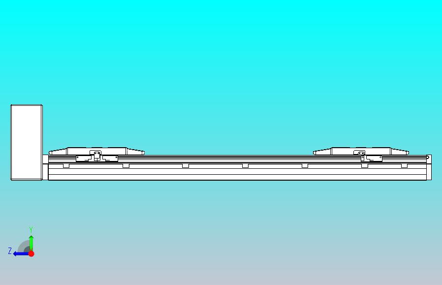皮带直线轴双滑块型TPA-GCBS-150-P80-L200-RU-M75-N3