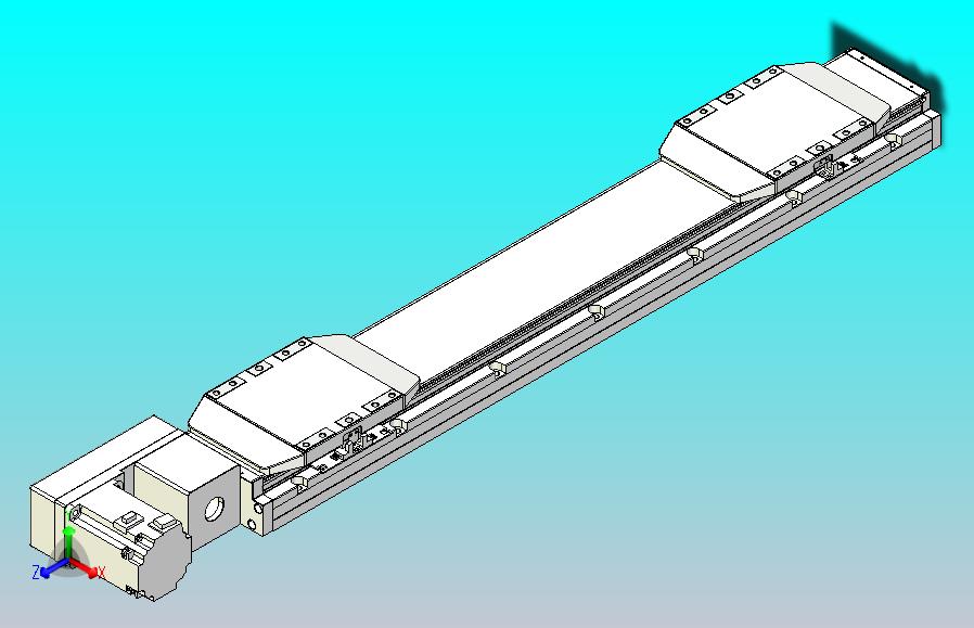 皮带直线轴双滑块型TPA-GCBS-150-P80-L225-QL-M75-N3