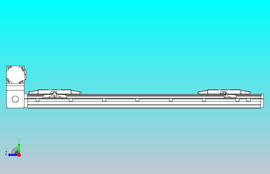 皮带直线轴双滑块型TPA-GCBS-150-P80-L250-LU-M75-N3