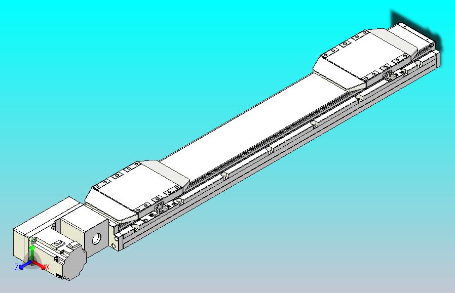 皮带直线轴双滑块型TPA-GCBS-150-P80-L250-QL-M75-N3