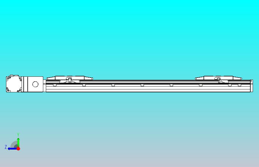皮带直线轴双滑块型TPA-GCBS-150-P80-L250-QL-M75-N3