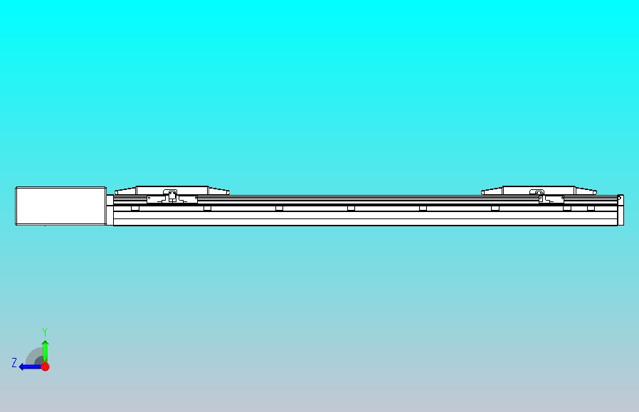 皮带直线轴双滑块型TPA-GCBS-150-P80-L250-QR-M75-N3