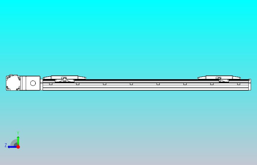皮带直线轴双滑块型TPA-GCBS-150-P80-L300-QL-M75-N3