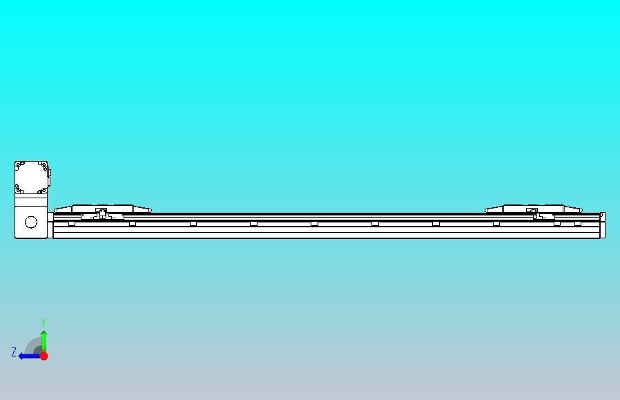 皮带直线轴双滑块型TPA-GCBS-150-P80-L400-LU-M75-N3