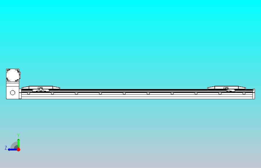 皮带直线轴双滑块型TPA-GCBS-150-P80-L450-LU-M75-N3