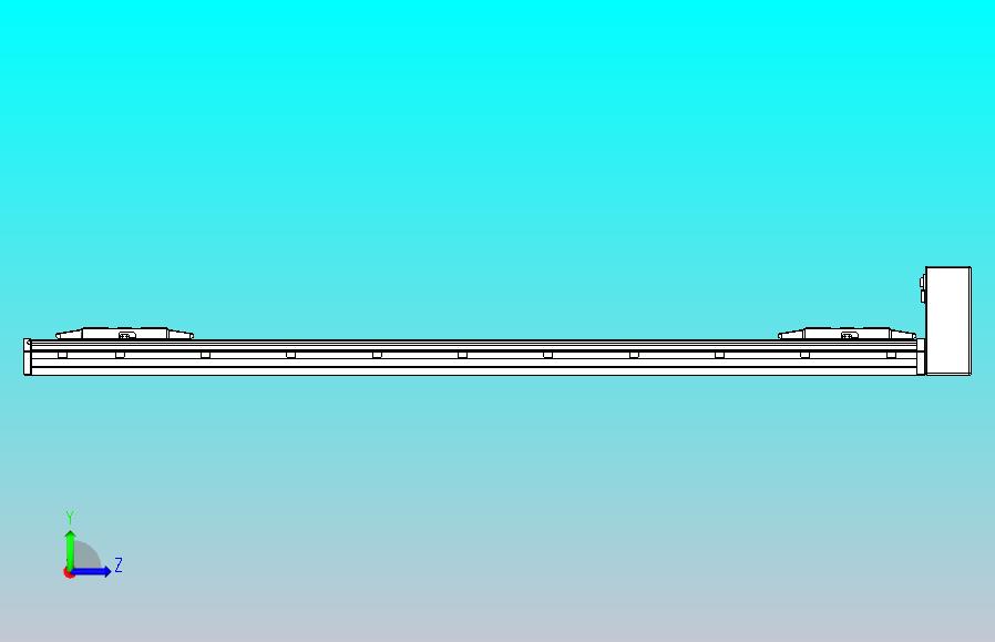 皮带直线轴双滑块型TPA-GCBS-150-P80-L500-LU-M75-N3
