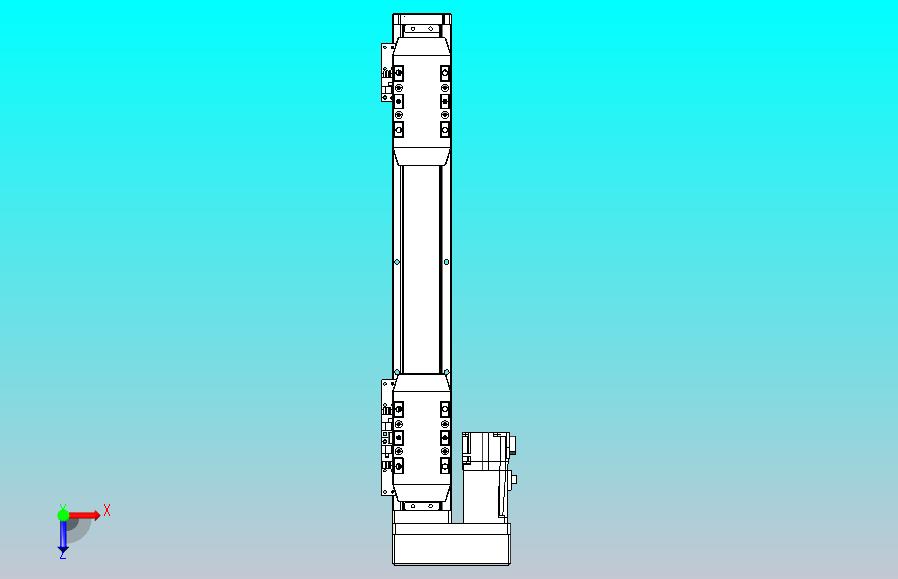 滚珠丝杠线性轴TPA-GCRS-50-1205C-L75-ML-M10-N3