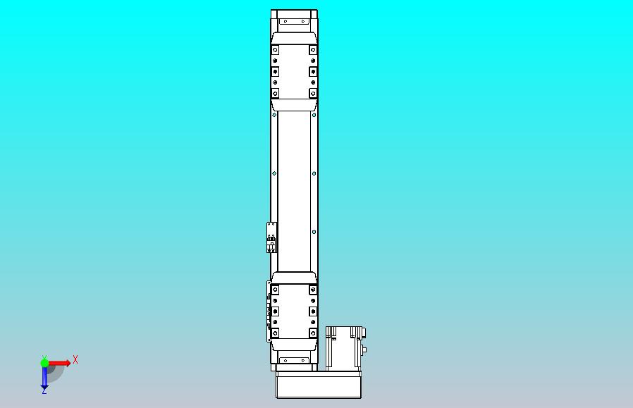滚珠丝杠线性轴TPA-GCRS-80-1610C-L100-ML-M20-N3