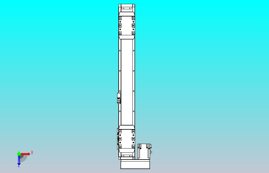 滚珠丝杠线性轴TPA-GCRS-80-1610C-L175-ML-M20-N3