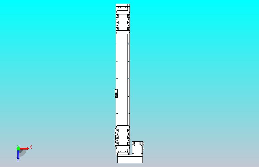 滚珠丝杠线性轴TPA-GCRS-80-1610C-L225-ML-M20-N3