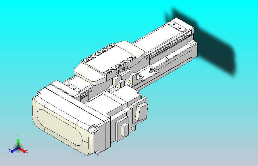 滚珠丝杠直线轴内置导轨TPA-GCR-40-1210C-L50-ML-M10-N3