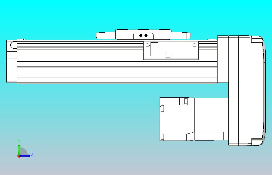 滚珠丝杠直线轴内置导轨TPA-GCR-40-1210C-L50-MP-M10-N3