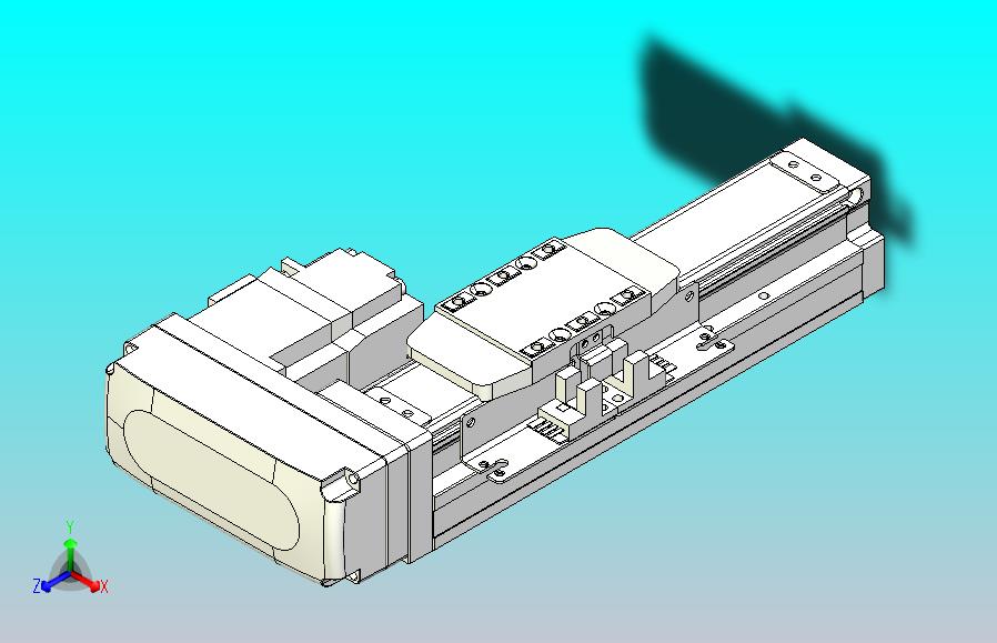 滚珠丝杠直线轴内置导轨TPA-GCR-40-1210C-L50-MR-M10-N3