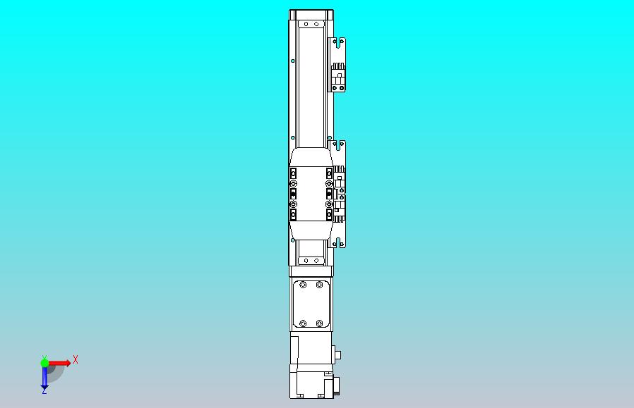 滚珠丝杠直线轴内置导轨TPA-GCR-40-1210C-L100-M-M10-N3