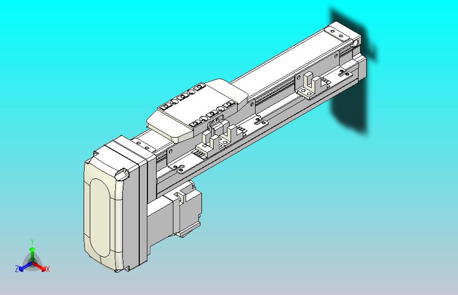 滚珠丝杠直线轴内置导轨TPA-GCR-40-1210C-L100-MP-M10-N3