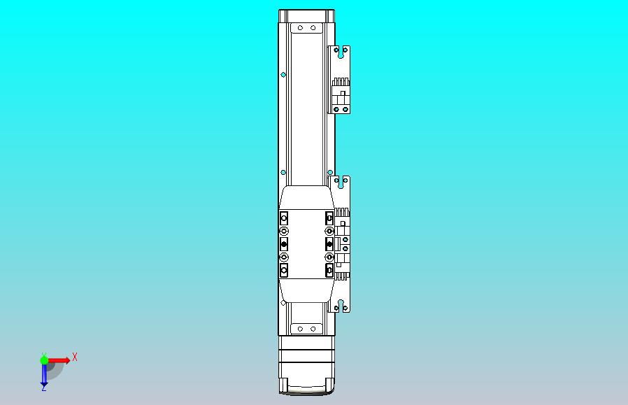 滚珠丝杠直线轴内置导轨TPA-GCR-40-1210C-L100-MP-M10-N3
