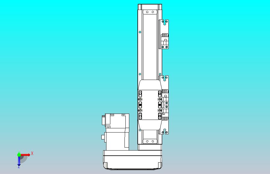 滚珠丝杠直线轴内置导轨TPA-GCR-40-1210C-L100-MR-M10-N3