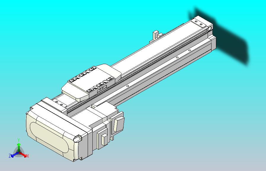 滚珠丝杠直线轴内置导轨TPA-GCR-40-1210C-L150-ML-M10-N3
